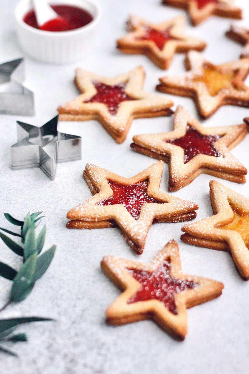 Comet-shaped Desserts